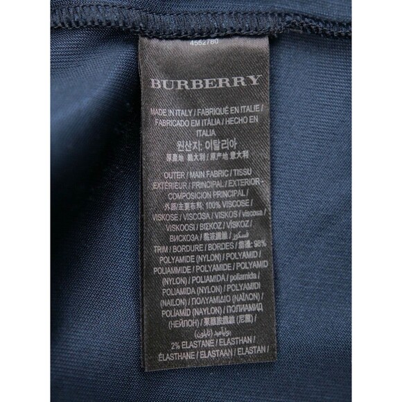 Burberry High Shine Technical Track Jacket Navy Men's XL - Picture 11 of 15